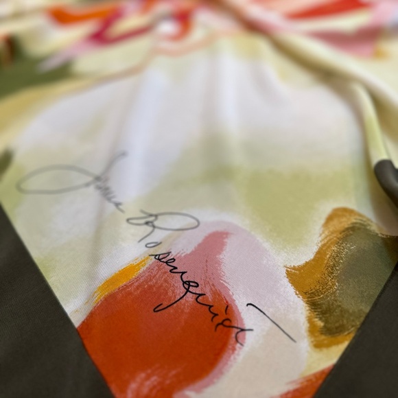 Limited Collaboration Louis Vuitton James Rosenquist Silk Scarf - Picture 5 of 8